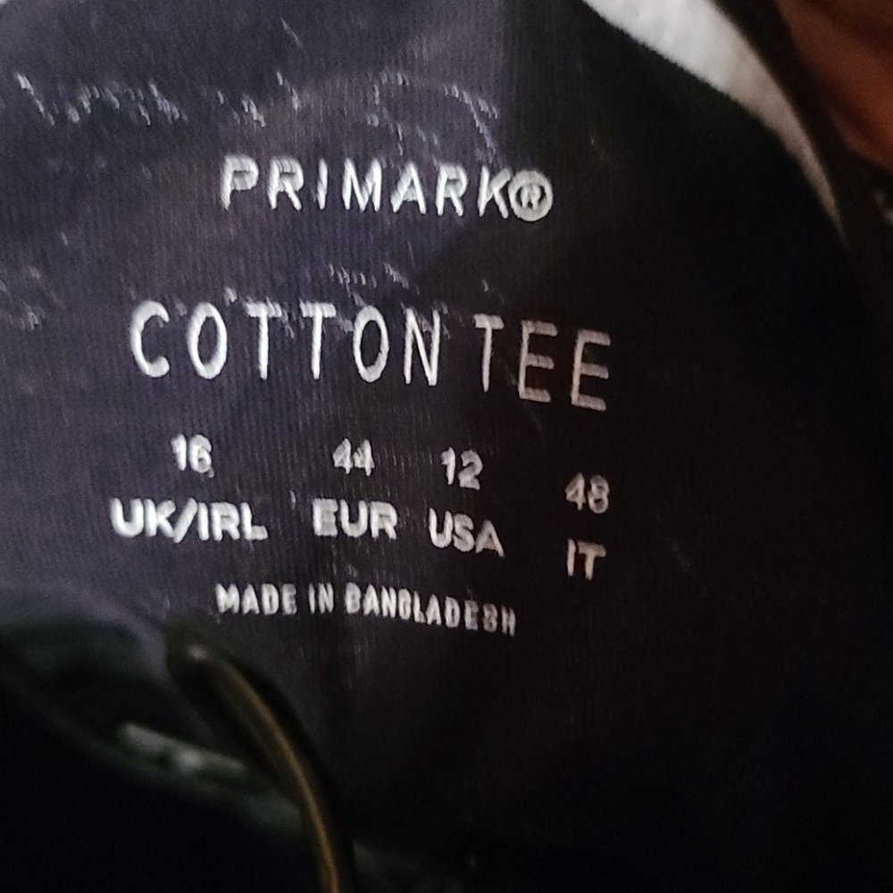 Black written t-shirt - Picture 4 of 4